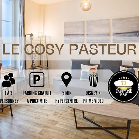 Le Cosy Pasteur 5 Min Hypercentre Parking Public Gratuit A Proximite Apartment Troyes Exterior photo